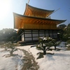 雪の金閣寺