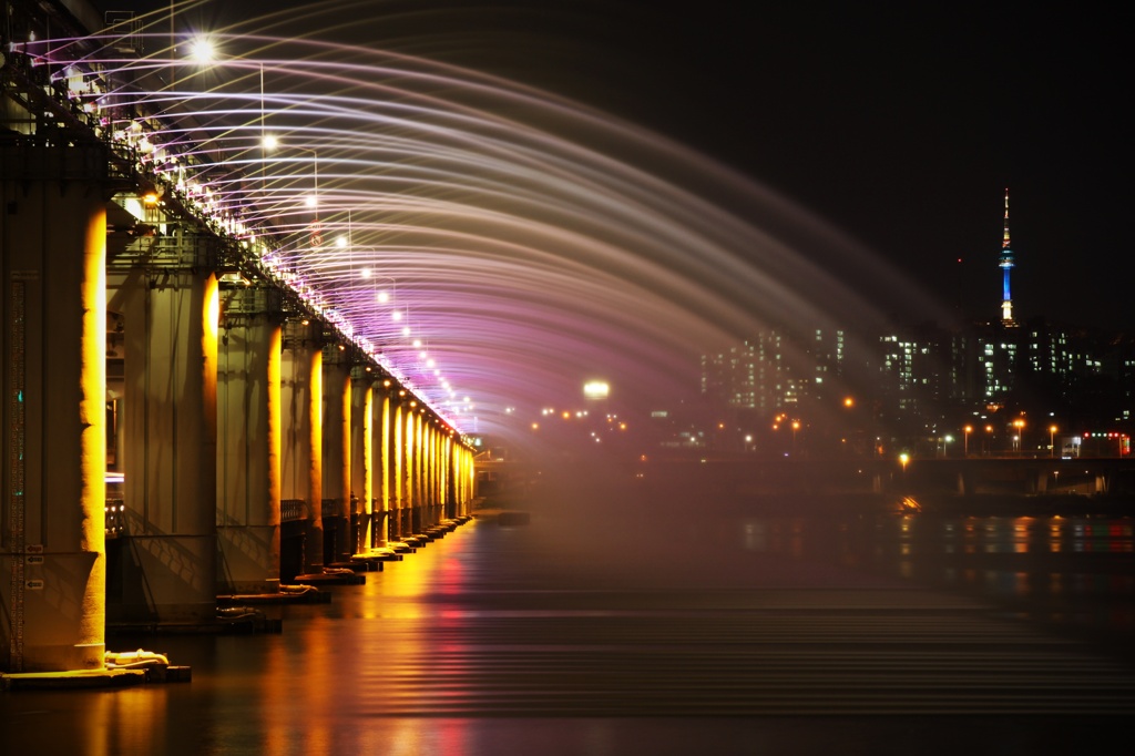 Banpo Bridge, Seoul, Korea