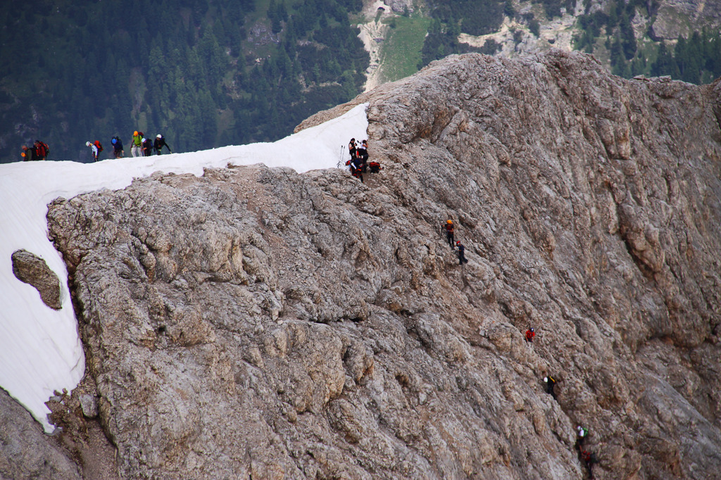 Via Ferrata to Marmolada