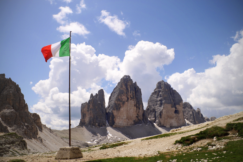 The Tre Cime di Lavaredo, Italy