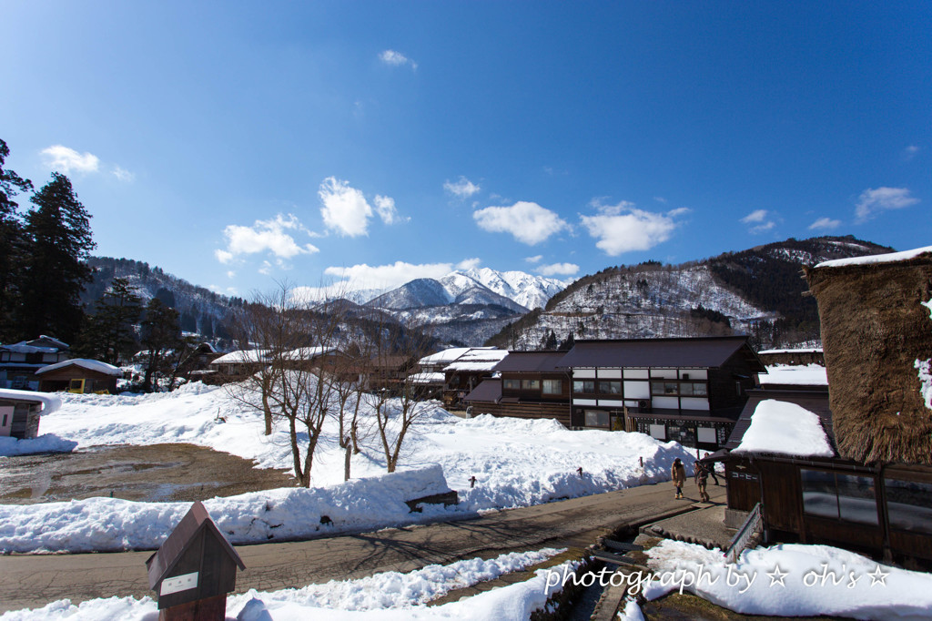 世界遺産白川郷合掌造り