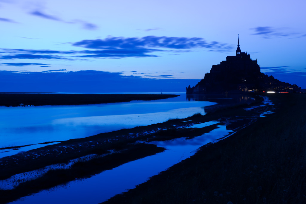 Blue Abbey St Michel