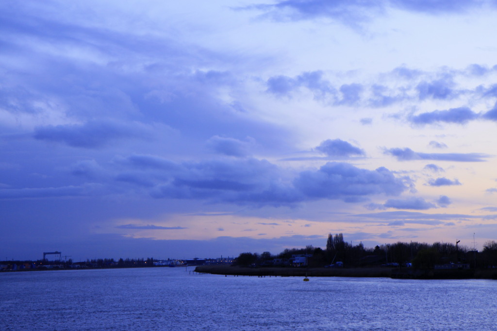 The Blue Runs Through the Canal