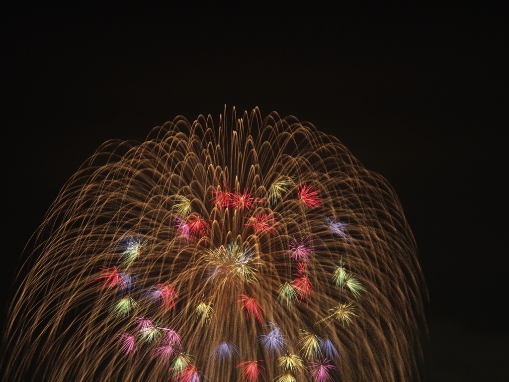 長岡花火　三尺玉１