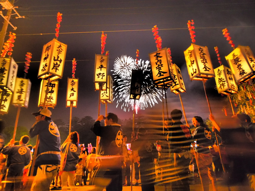 弥彦灯篭まつり01