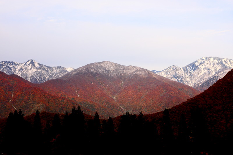 山の装い