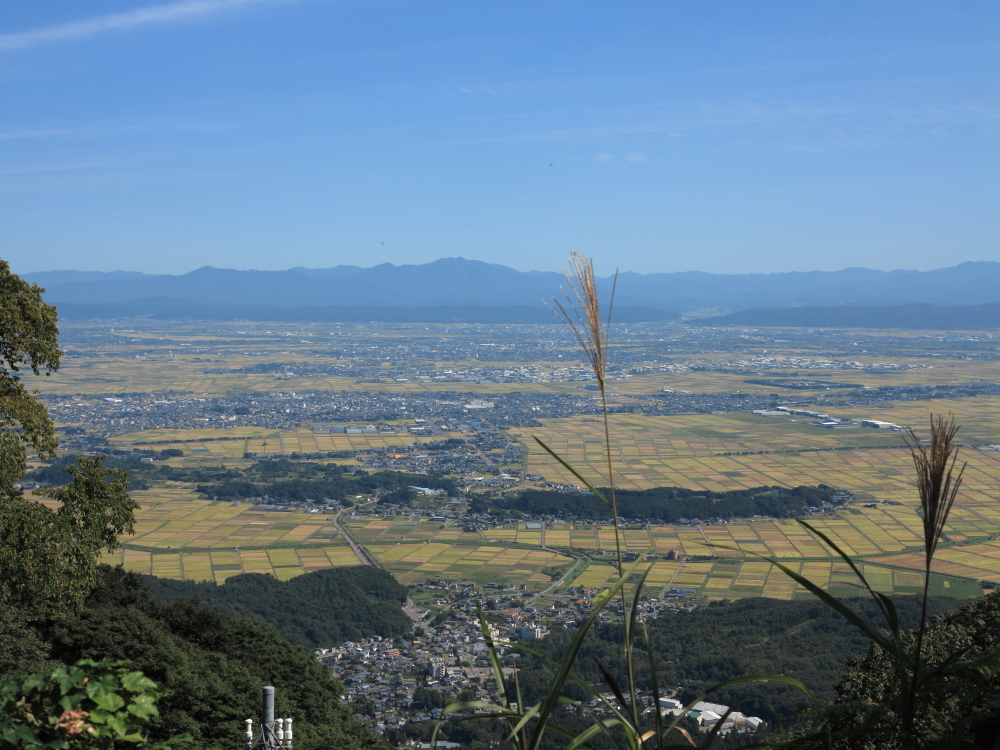 実りの越後平野
