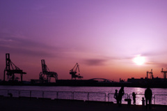 夕暮れ時