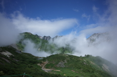 白馬の山々