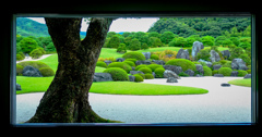 額縁の風景