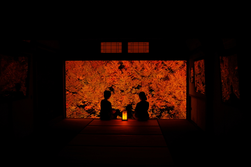 静寂の中で