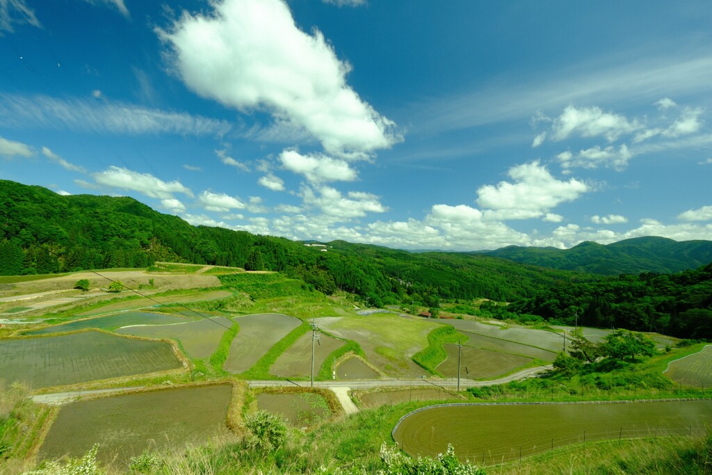 天空の棚田