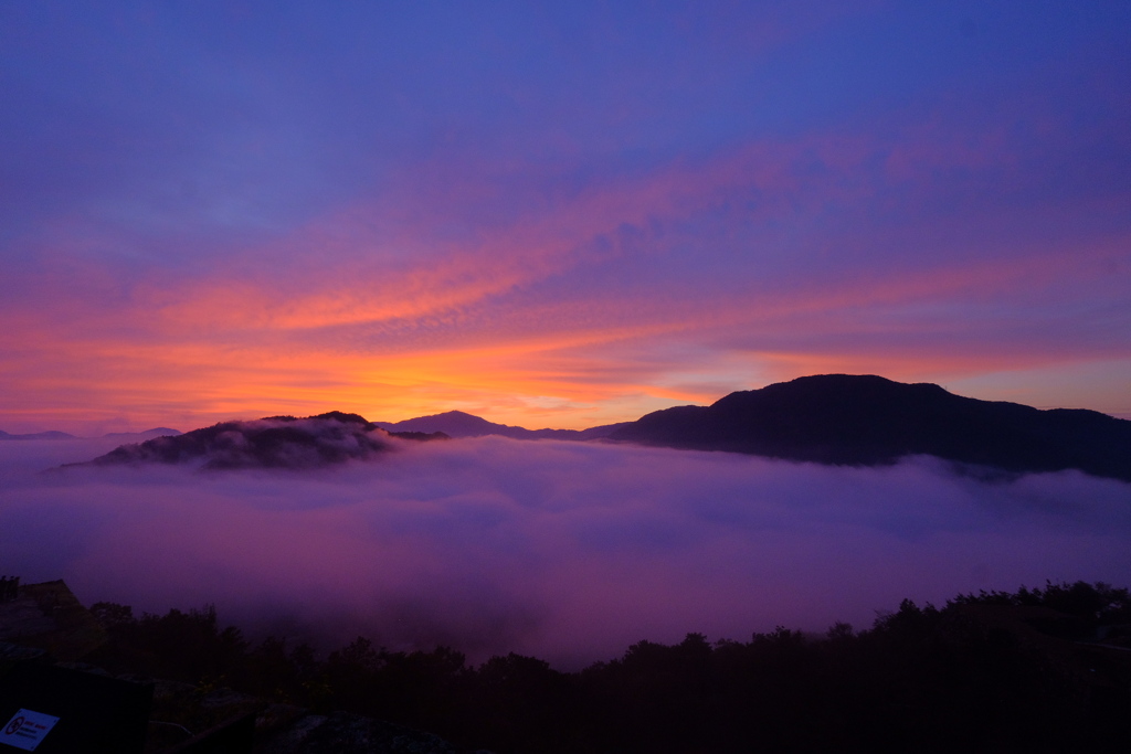 竹田城からの雲海