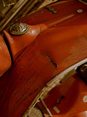 Vespa which weathers......。