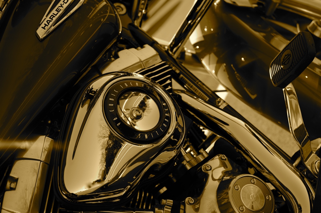 Engine of Monster Bike