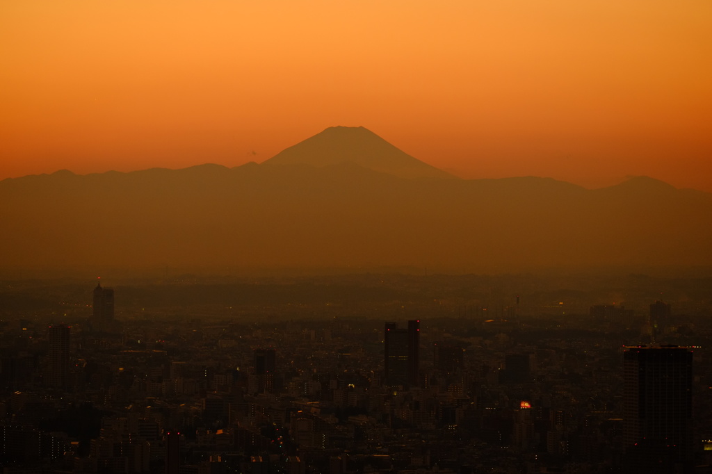 Sunset of New Year's Eve 1