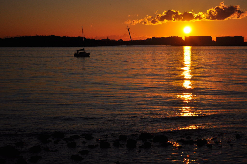 First Sunrise of Tokyo-Bay 2