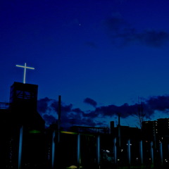 Cross in Blue