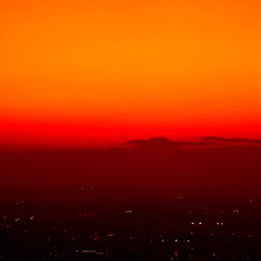 Sun Set Fuji