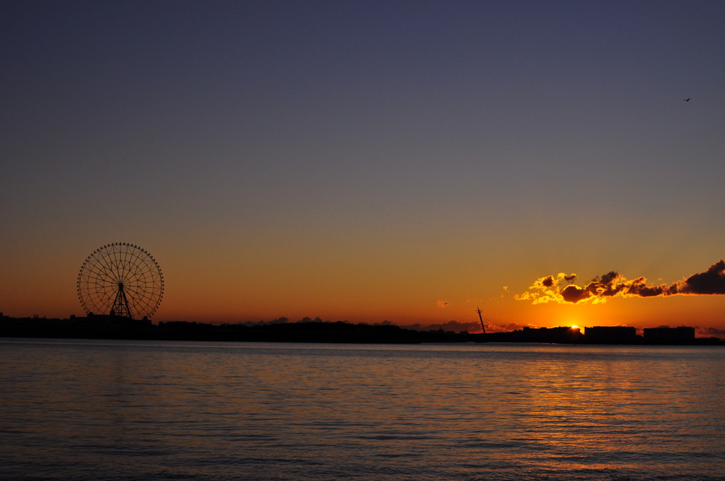 First Sunrise of Tokyo-Bay 1
