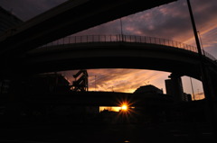 不夜城の初日の出　５