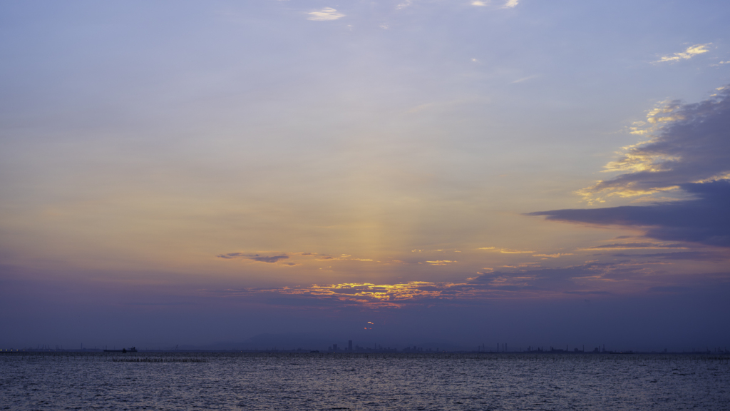 東京湾夕景