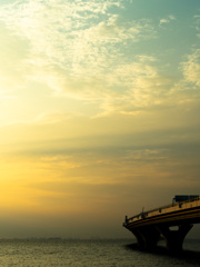 東京湾夕景