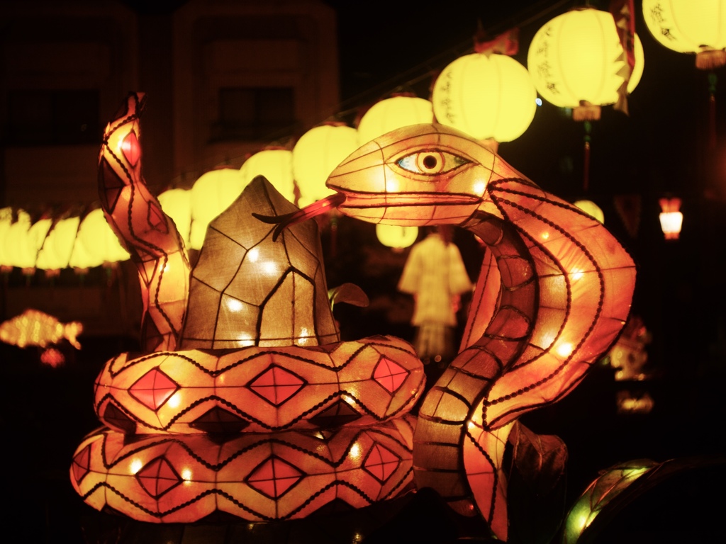 夜の顔　巳