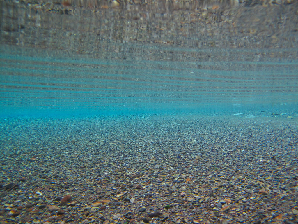 静かな水