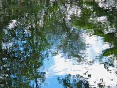 夏空涼し