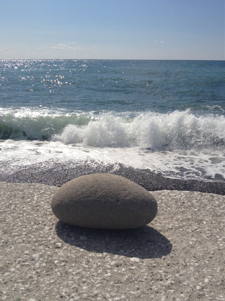 海とお話