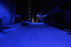 路地裏の静寂