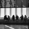couples at a waiting bar