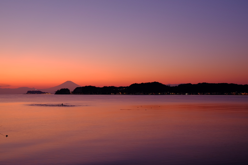 由比の夕暮れ