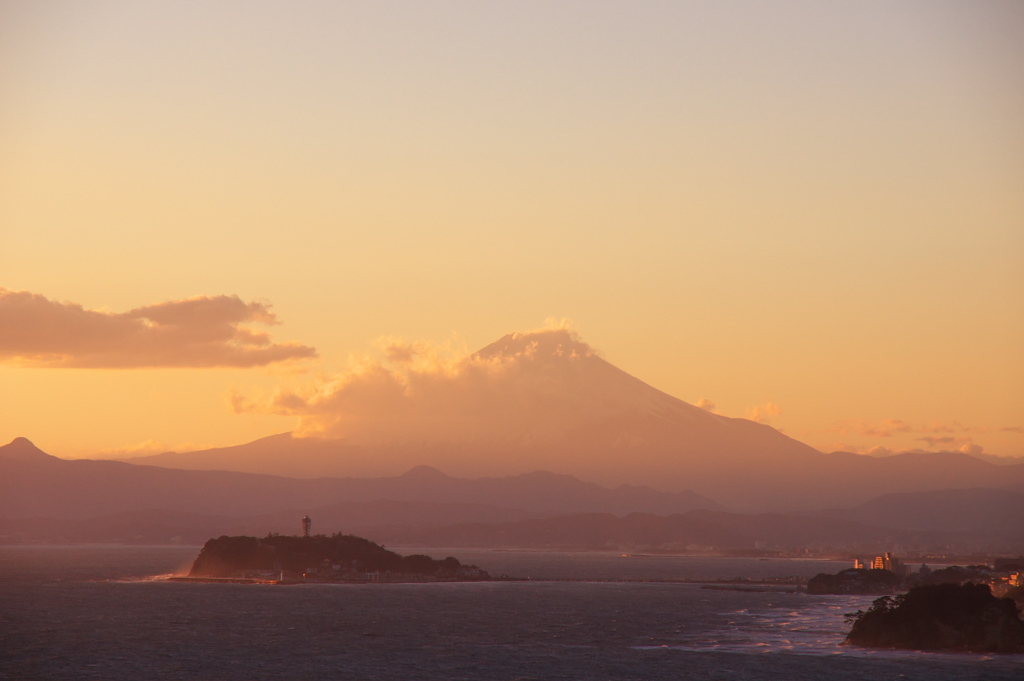 最後の夕焼け