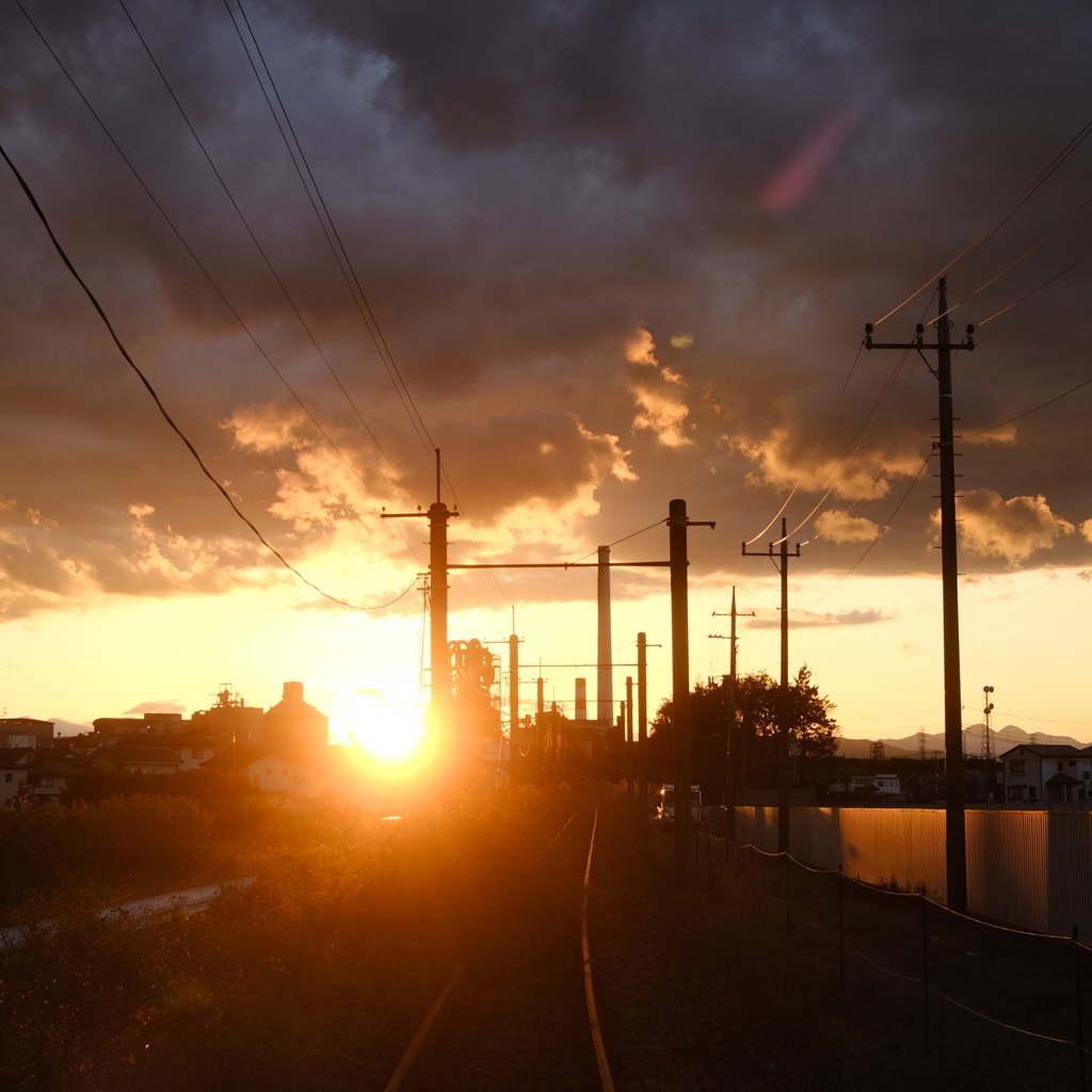 夕暮れの風景