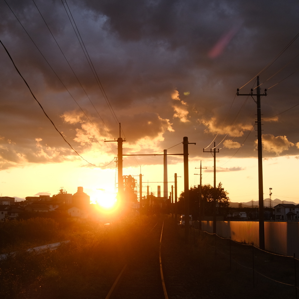 夕暮れの風景