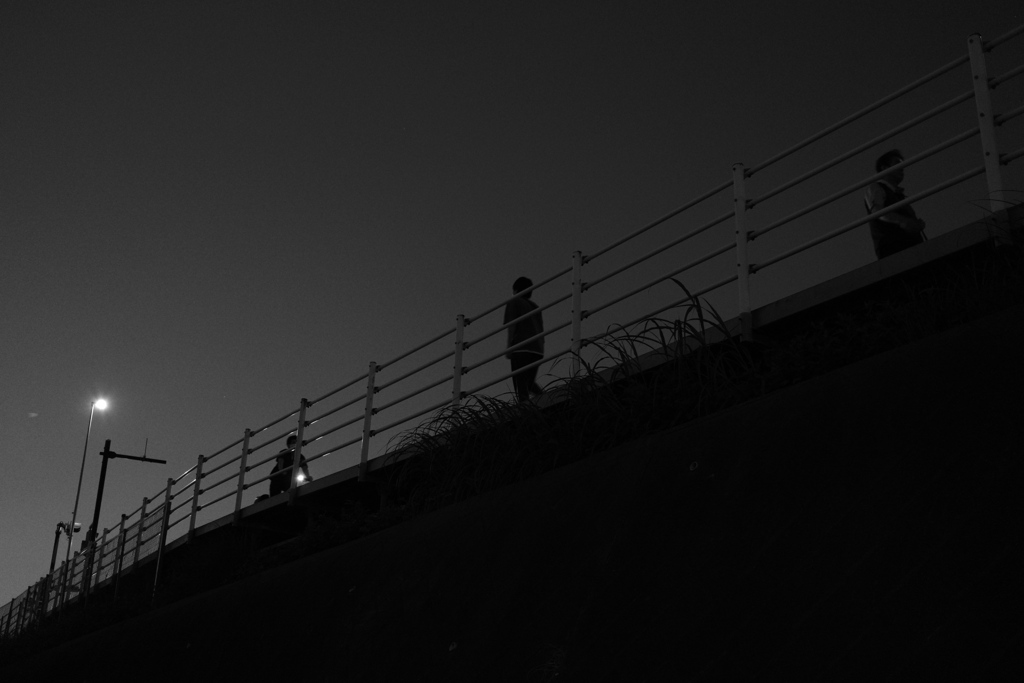 夕暮れ