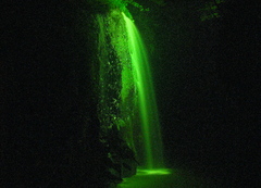2009 高千穂峡真名井の滝・ライトアップ