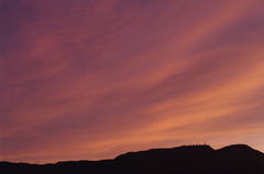 手稲山　夕暮れ（２）