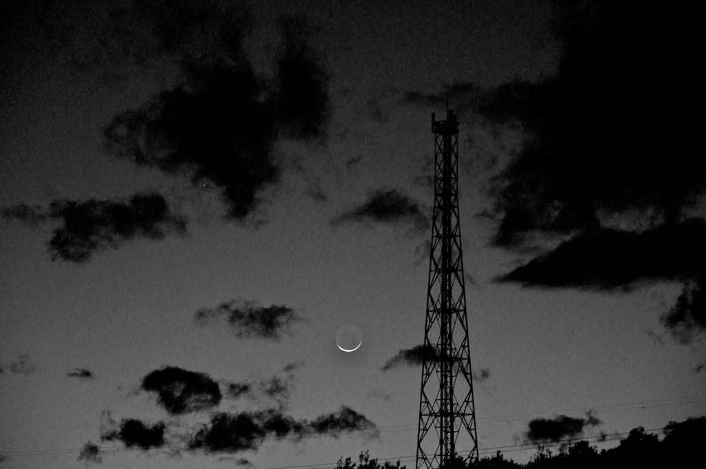 Crescent moon