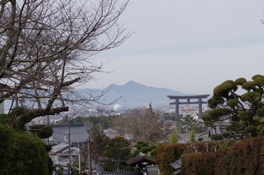 二上山遠景・・・①
