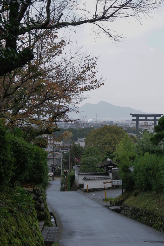 大三輪神社にて②