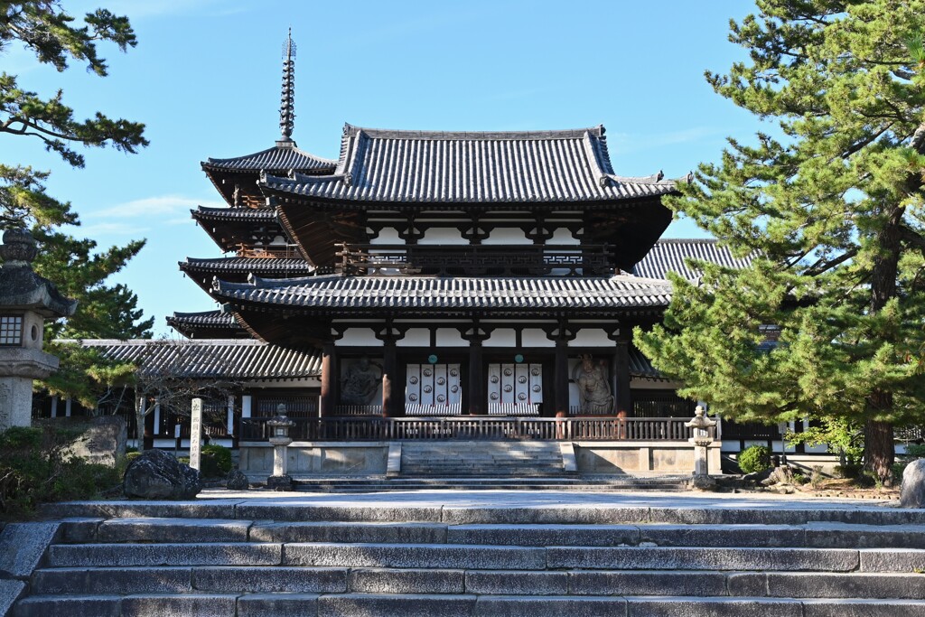 法隆寺にて・・・①
