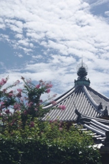 夏の空・・・興福寺南円堂③