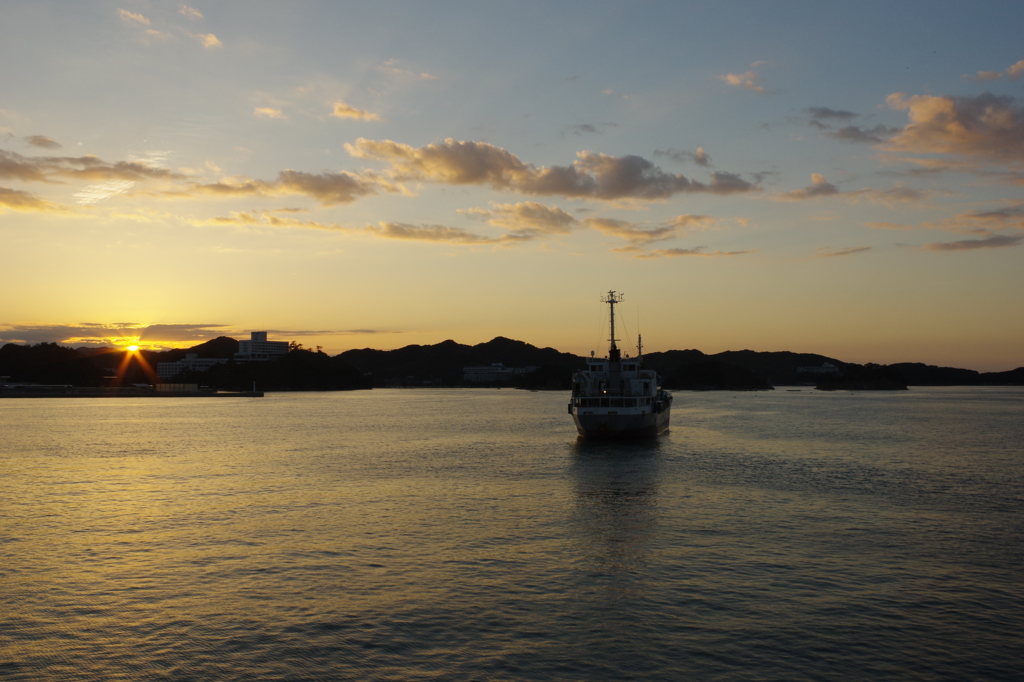 鳥羽湾夕景⑤