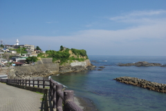 海辺の街