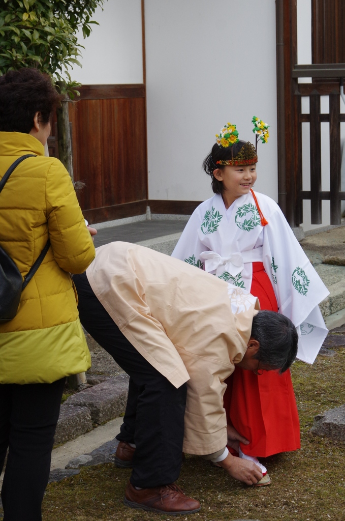 優しいお父さん。