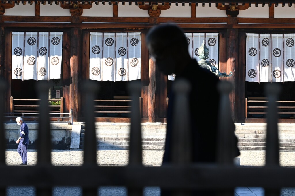 法隆寺にて・・・③