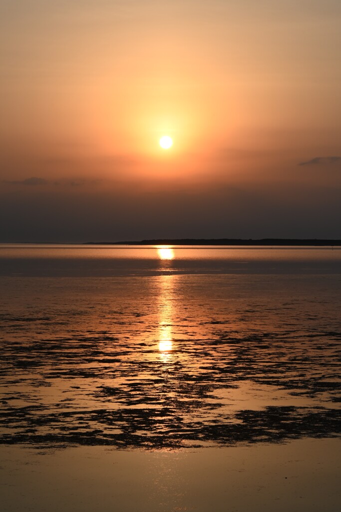 夕日に見とれて・・・①